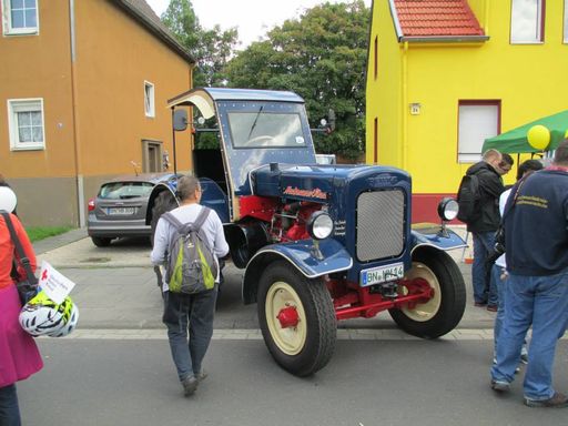 Historischer Traktor 2014